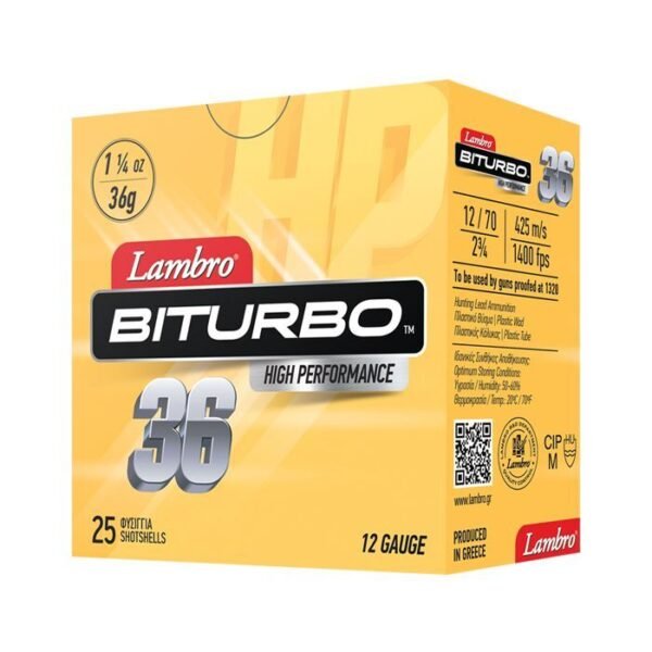 Φυσίγγι Κυνηγίου Lambro BITURBO 36