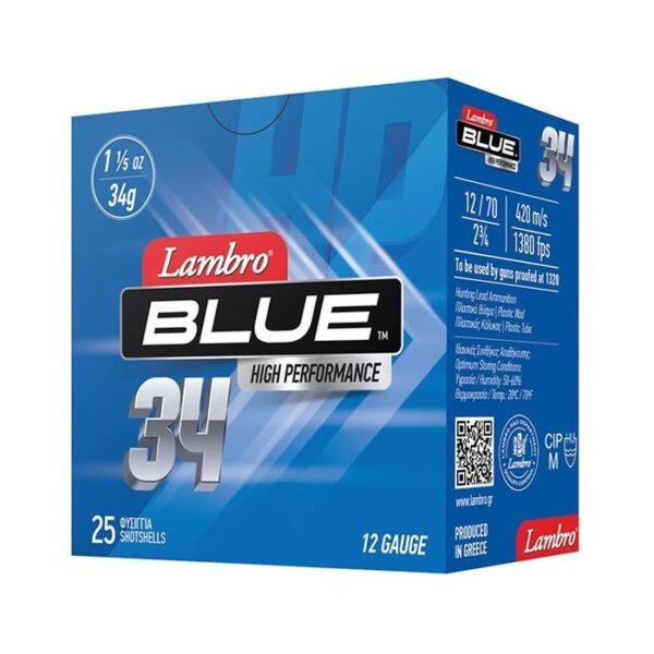 Φυσίγγι Κυνηγίου Lambro BLUE (ΜΠΛΕ)