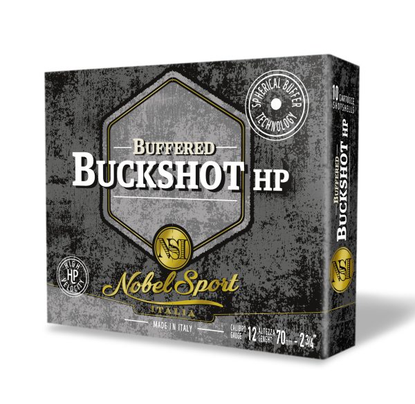 NOBEL SPORT BUFFERED BUCKSHOT 9-βολο HP 12/70/4