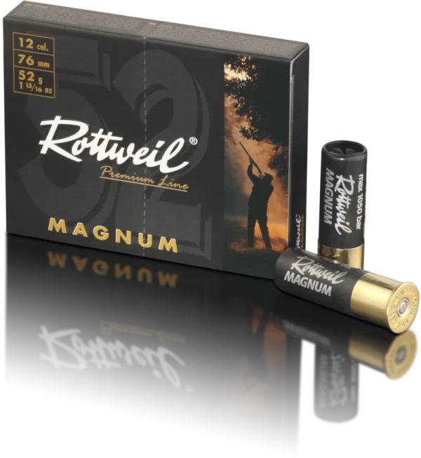 Rottweil Φυσίγγια Σκάγια 52G Magnum 12/76 10τεμ