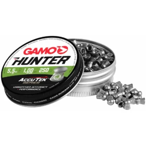 GAMO ΒΛΗΜΑΤΑ HUNTER ACCUTEK (250) ΜΥΤΗ ΣΤΡΟΓΓΥΛΗ 5.5mm