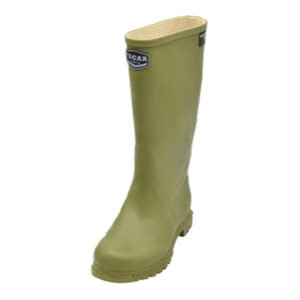 Tigar Γαλότσες Κυνηγιού Ελαστικές Γονάτου Φυσικό Καουτσούκ Αυτοκαθαριζόμενα Πέλματα Λαδί