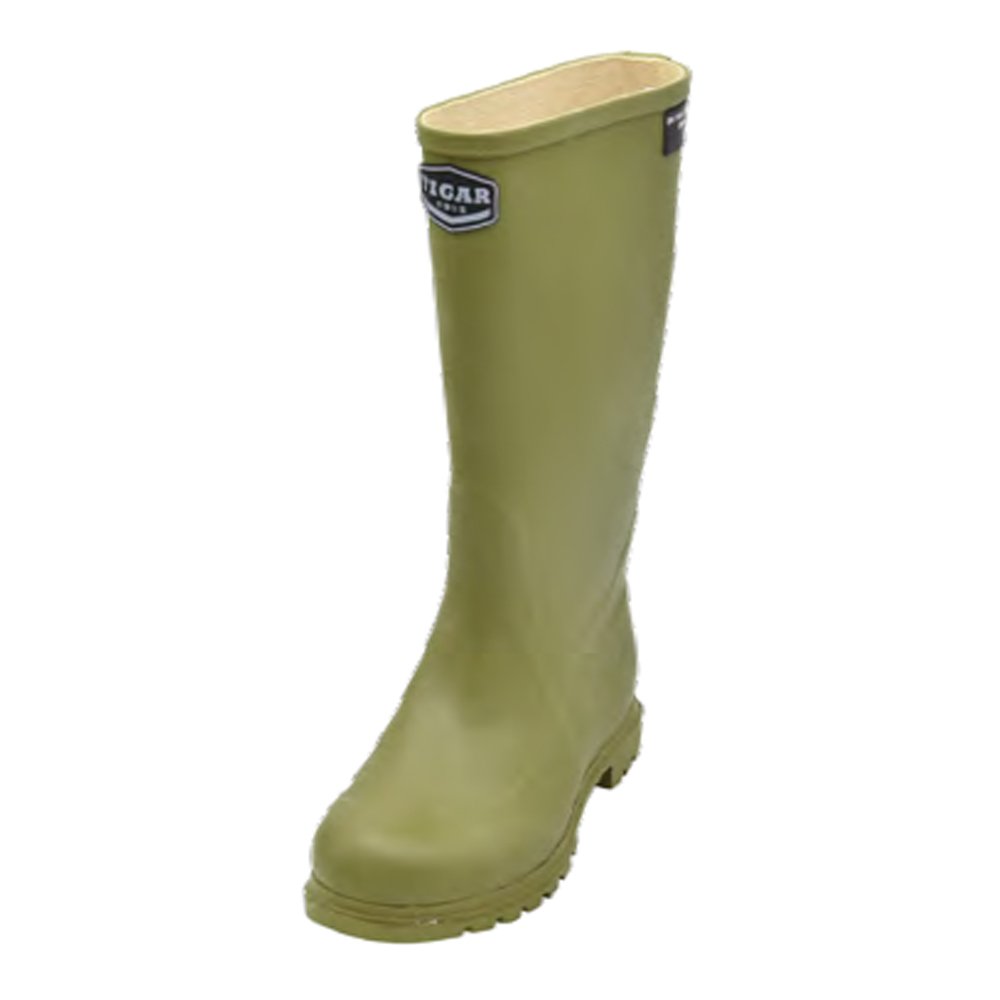 Tigar Γαλότσες Κυνηγιού Ελαστικές Γονάτου Φυσικό Καουτσούκ Αυτοκαθαριζόμενα Πέλματα Λαδί