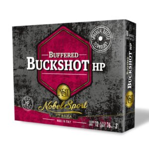 NOBEL SPORT ITALIA CAL.12 BUFFERED BUCKSHOT 15ΒΟΛΟ HP 45g ΦΥΣΙΓΓΙΑ ΚΥΝΗΓΙΟΥ (ΔΡΑΜΙΑ)